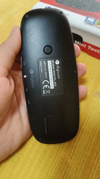 Mini Tastiera Wireless Digicom Nera