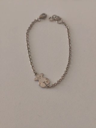 Lote 4 Pulseras Tous de Plata de Ley 925 + Regalo.