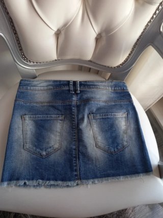 Minifalda vaquera Zara