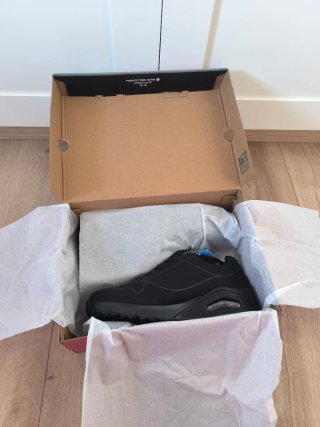 Zapatillas Skechers Street Mujer Negras Talla 39