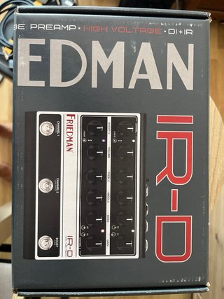 Friedman IR-D Previo Válvulas Guitarra
