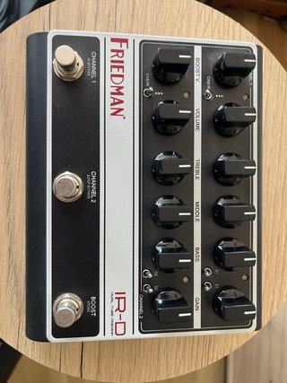 Friedman IR-D Previo Válvulas Guitarra