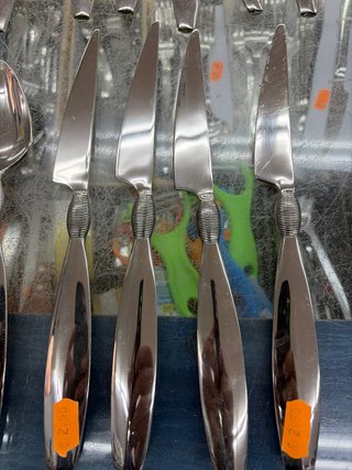 Lote cubiertos acero inox nuevos juego