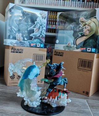 Jiraya e Tsunade - Figuarts Zero Kizuna Relation