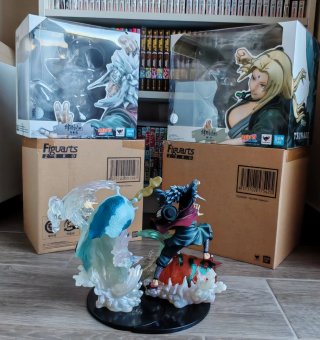 Jiraya e Tsunade - Figuarts Zero Kizuna Relation