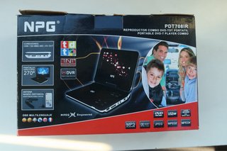 Reproductor DVD Portátil NPG PDT708IR 7 + TDT