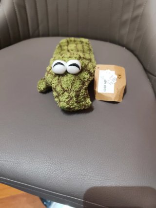 Astuccio coccodrillo peluche
