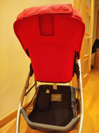 Silla de paseo Uppababy Cruz, roja