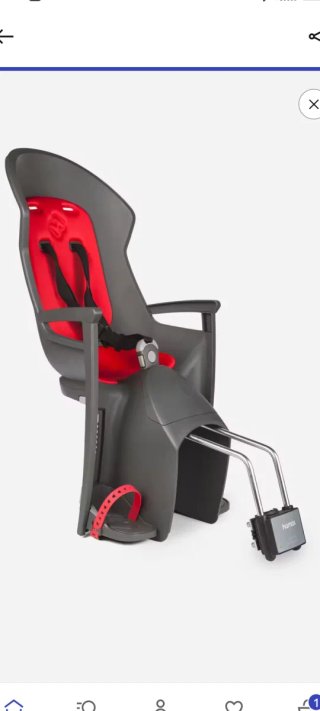 Silla de bici para niños Hamax