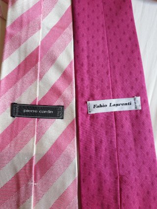 Corbatas Seda Natural Fabio Laurenti Pierre Cardin