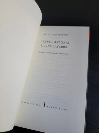 Breve historia de Inglaterra