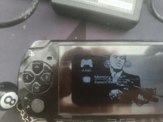 PSP 2000 Sony Negra Completa todo original