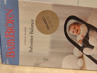 Hamaca Babybjörn Orgánica Beige