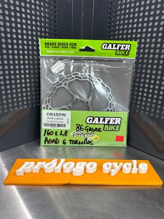Disco Galfer 160x1.8 Road 6 tornillos DB102W