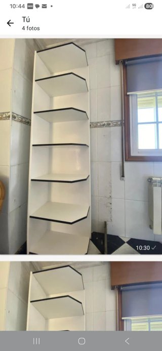 Muebles de cocina blancos y negros