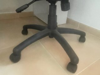 Silla de escritorio negra