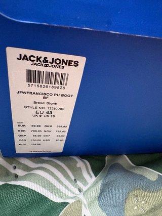 Botas Jack & Jones hombre marrones