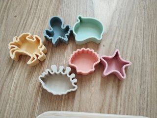 Puzzle Encajable Silicona Animales Marinos