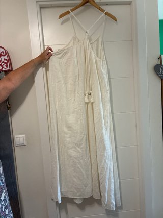 Vestido blanco ibicenco XL sin estrenar