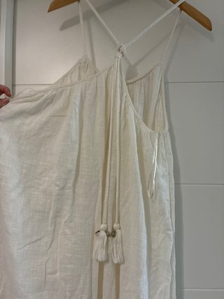 Vestido blanco ibicenco XL sin estrenar