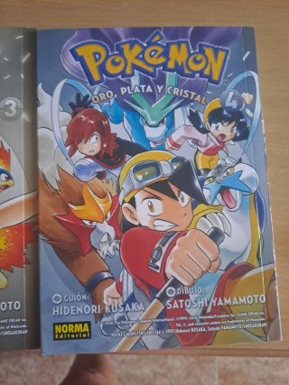 Colección oro,plata y cristal pokemon
