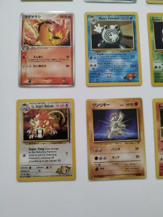 Cartas Pokémon Antiguas
