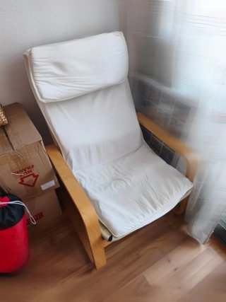Butaca Ikea Madera Blanca