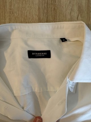 Camisa Burberry Blanca Original