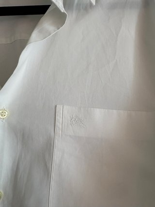 Camisa Burberry Blanca Original