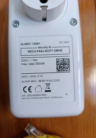 Lote 3 Devolo 1200+ WiFi ac, PLC