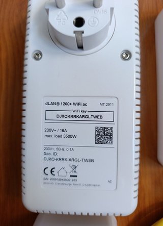 Lote 3 Devolo 1200+ WiFi ac, PLC