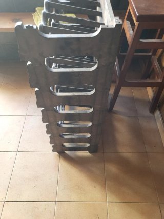 Botellero de madera para 42 botellas
