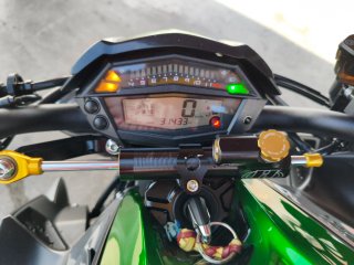 Kawasaki Z1000R Naked Negra/Verde
