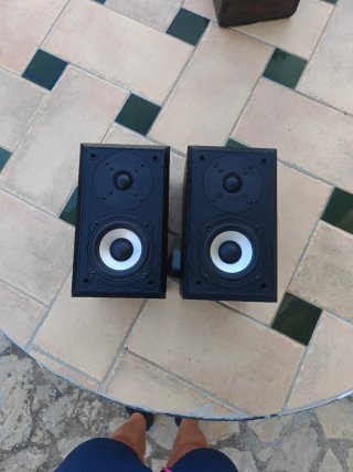 Altavoces Studio Lab Negros