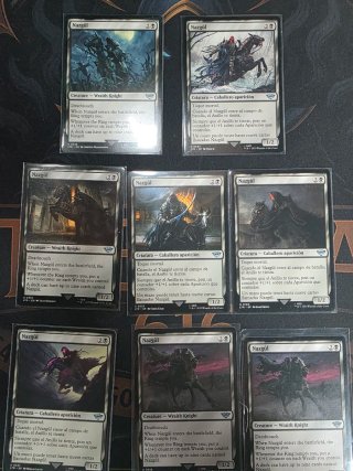 Cartas Magic Nazgûl LTR (Set de 7)