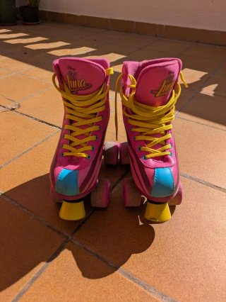 Patines Soy Luna Rosas Talla 34-35