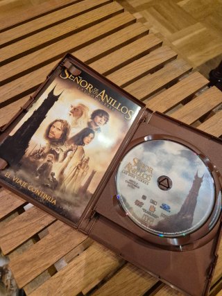 Trilogía El Señor de los Anillos DVD.