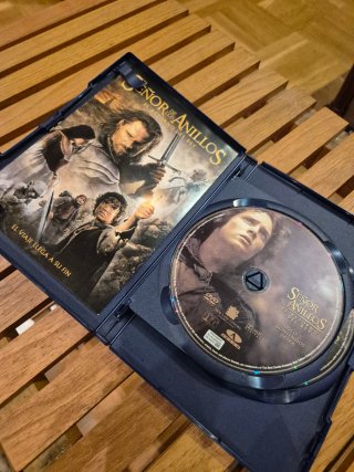 Trilogía El Señor de los Anillos DVD.