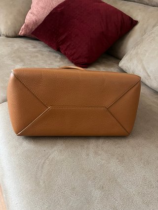 Bolso piel marrón Victorio & Lucchino
