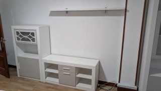 Pack muebles de salón (TV, cómoda, vitrina)