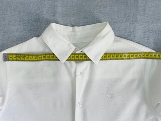 Camicia Benetton bambino/Camisa blanca para niño