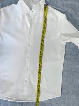 Camicia Benetton bambino/Camisa blanca para niño