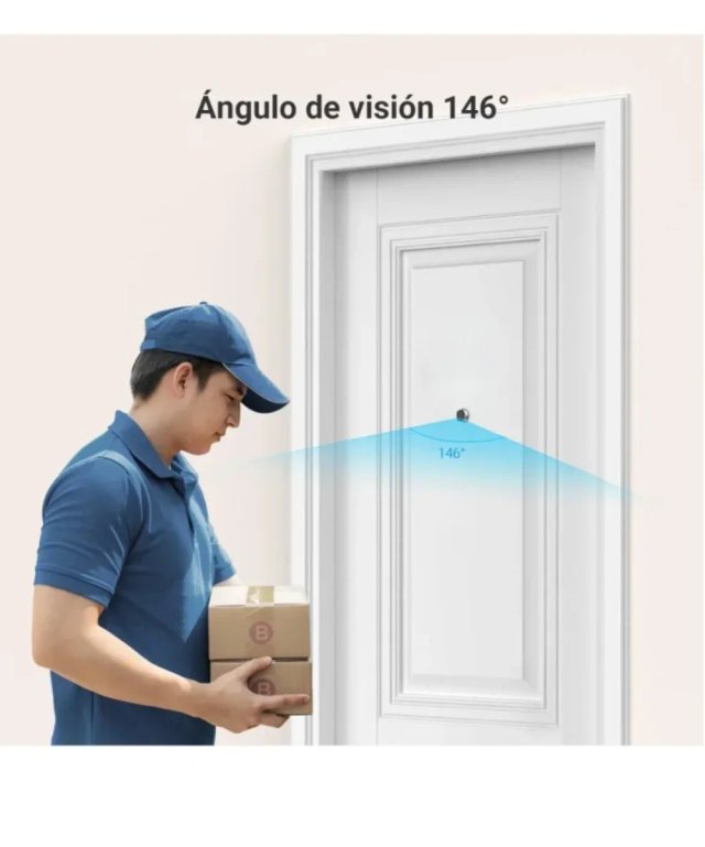 Mirilla Digital EZVIZ con Schermo CP2 WiFi
