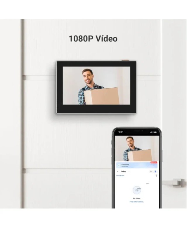 Mirilla Digital EZVIZ con Schermo CP2 WiFi