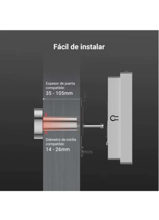 Mirilla Digital EZVIZ con Schermo CP2 WiFi