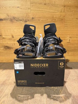 Nidecker Supermatic Fijaciones Snowboard Talla L