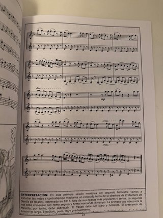 Libro Mi Primer Clarinete 3. Nuevo. Sin estrenar