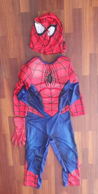 Disfraz Spiderman Musculoso 5-6 años
