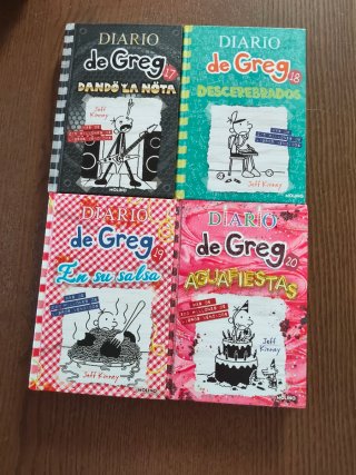 Colección Diario de Greg. 20 Libros