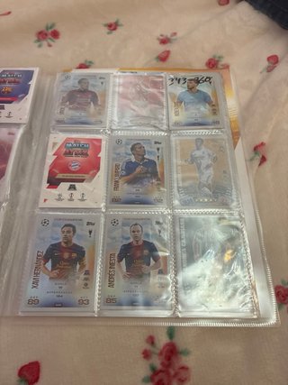 Colección de cromos Match Attax
